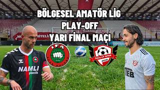 Play-OFF Yarı Final Maçı 3. Lige Çıkmak İçin Verilen Müthiş Mücadele! 