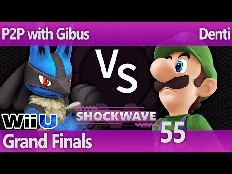 SW 55 Smash 4 - P2P with Gibus (Lucario, Mewtwo) vs TLOC | Denti (Luigi, Sheik) - Grand Finals
