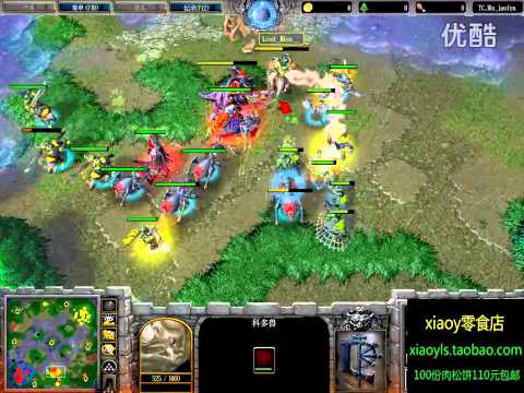 【冤家路窄】魔兽争霸xiaoy解说凤凰杯wfz vs xiaokk AM1