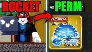 Trading from Rocket to PERMANENT Control (100% F2P) | Blox Fruits