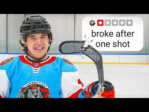 I Tested Strange Hockey Products