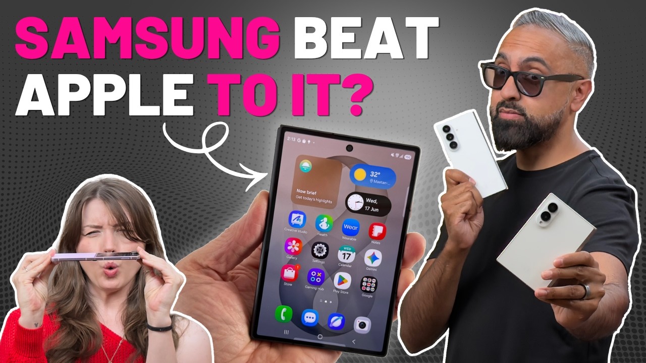 We went hands-on with the Z Fold 8 Ultra &mdash; did Samsung make the peak foldable? (ft. SuperSaf) - YouTube