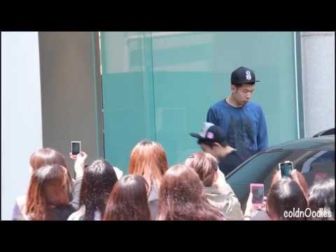 130515 EXO EXO-K Baekhyun Kai Chanyeol @ S.M building 엑소 ｴｸｿ 事務所 LQ