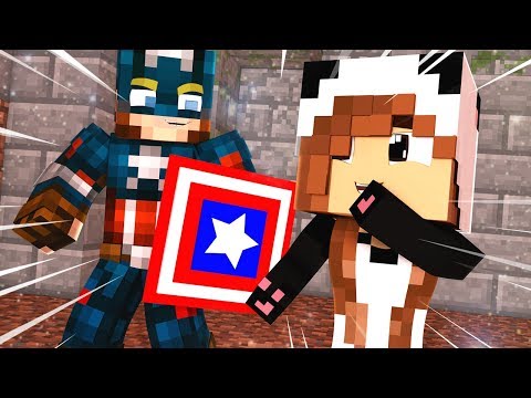 MINECRAFT LENDÁRIO | INVASÃO DO CAPITÃO AMÉRICA NA SALA SECRETA #12