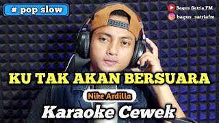 Download lagu Ku tak akan bersuara - karaoke duet tanpa vokal cewek pop mp3