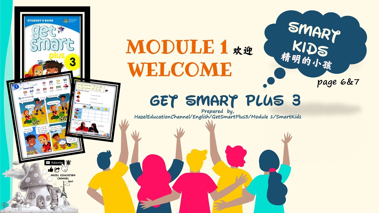 Standard 3 English [Get Smart Plus 3] Module 1 Welcome   Smart Kids, Page 6 & 7