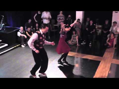Lindy Hop Workshop 2014- Show Hanna und Mattias