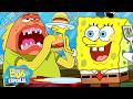 Bob Esponja Comiendo En El Crustáceo Cascarudo 10 Minutos Bob Esponja En Español