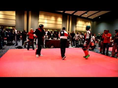 Chad Cannon vs Ryan George - Men's Sparring - Amerikick Internationals 2014