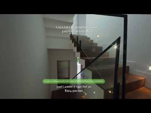 Casa a Venda em Condomínio Exclusivo Rua Manduri, Jardim Paulistano, São Paulo