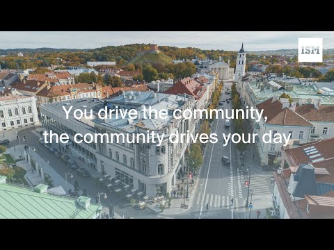 Day at ISM | You drive the community. The community drives your day.