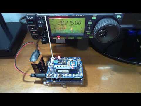 Beacon with Arduino UNO and DDS AD9850