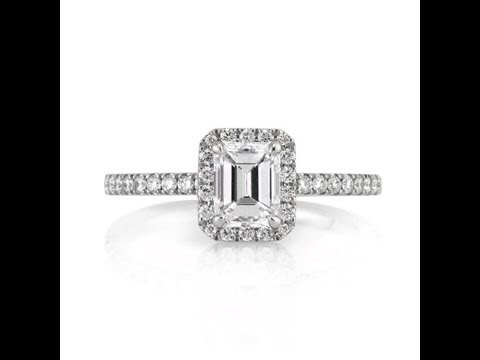1.26ct Emerald Cut Diamond Engagement Anniversary Ring-Mark Broumand