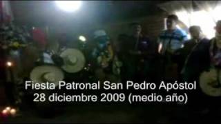preview picture of video '01 Juxtlahuaca Oaxaca México - Fiesta Patronal Barrio de San Pedro 2009 (medio año)'
