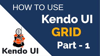 ASPNet MVC Kendo UI (Kendo UI Grid Part-1)