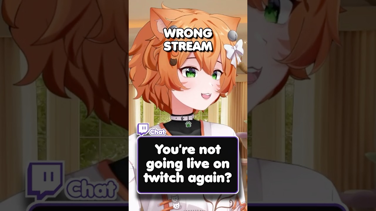 WRONG STREAM #gaming #⁠youtube #funny #minecraft #memes #tiktok #shorts #ytshorts