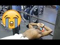 What Happens When You're Tired At the Gym *FUNNY*