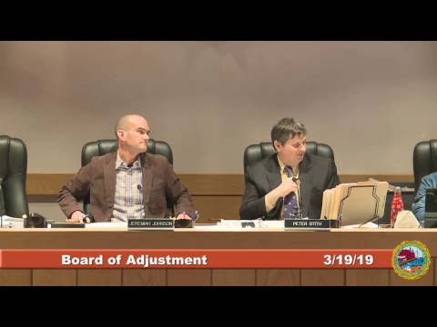 Board of Adjustment 3.19.2019