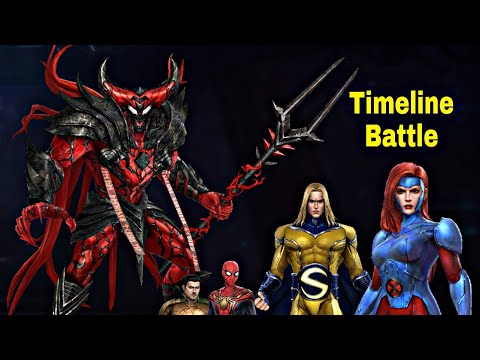 Carnage T3 With New Uniform Timeline Battle Performance Showcase 2022 - Marvel Future Fight
