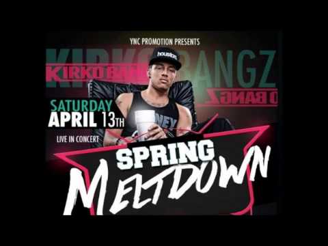 Kirko Bangz Confiriming he will be at the Spring Meltdown April 13th in Midland Texas
