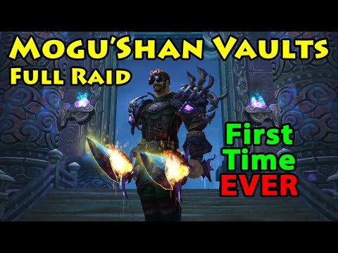 I raided Mogu'shan Vaults for the first time EVER and was TOP DAMAGE DEALER | Mists of Pandaria