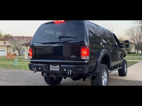 6.0 Excursion Build Part 15: Vijay Rear Bumper Install