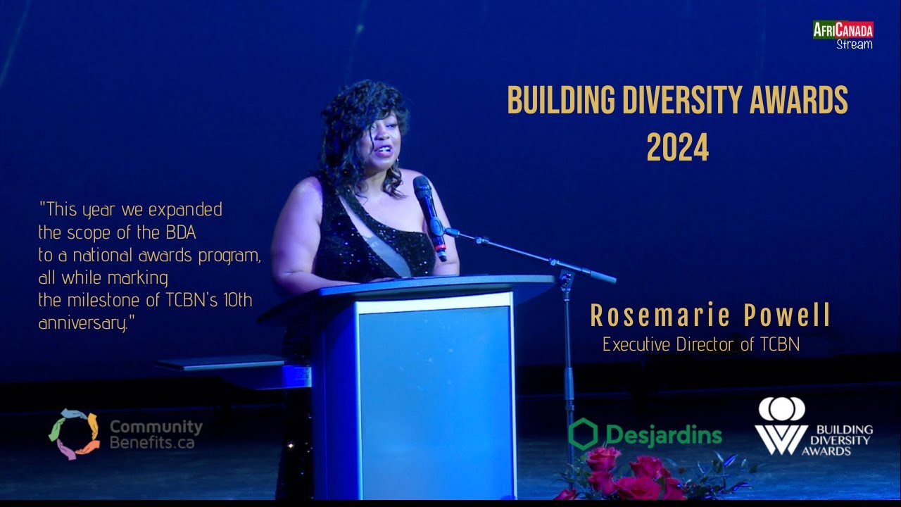 Building Diversity Awards 2024: Rosemarie Powell opening speech and closing remarks