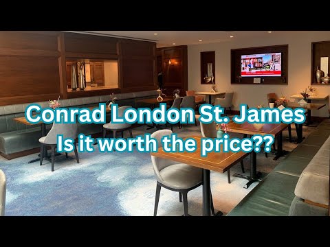 REVIEW: Conrad London St. James with Tour of the Executive Lounge