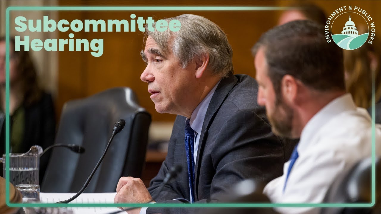 EPW Subcommittee Hearing on Environmental and Climate Effects of Plastic