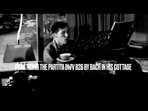 Glenn Gould practices at home-Partita no.2 in C minor, BWV 826