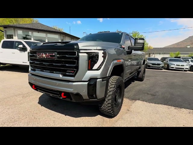 2024 GMC SIERRA 3500 HD CREW CAB PICKUP V8, TURBO DIESEL, 6.6 LITER AT4 PICKUP 4D 6 1/2 FT