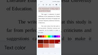 How to Change Font Color in Google Docs