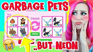 Pets Neon Rabbit Adopt Me