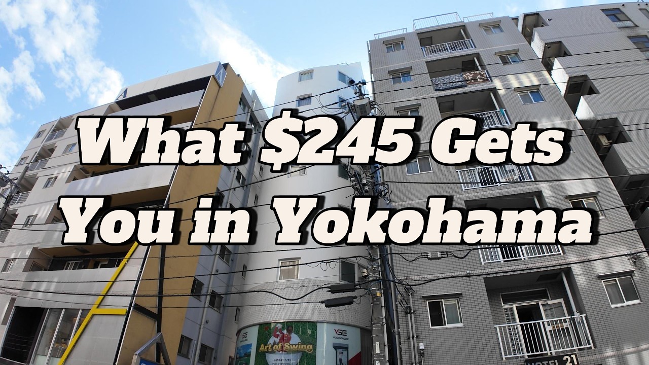 $245 Micro Apartment Tour | Yokohama, Japan