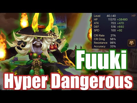 【Summoners War | Curry's RTA】The Power Fuuki, he is very dangerous this season!!