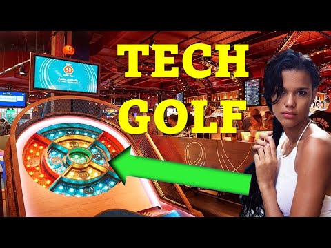 Crazy HIGH TECH Mini Golf Course   Never Seen Before. 4K