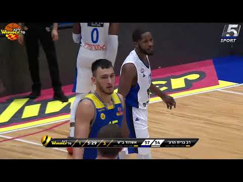 עונת 2018/19, מחזור 27: בני הרצליה - מכבי אשדוד 97:86