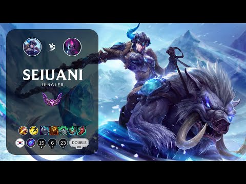 Sejuani Jungle vs Evelynn - KR Master Patch 13.13