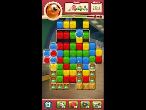 Toon Blast Level 4891 - NO BOOSTERS 🐻🐺🐱 | SKILLGAMING ✔️