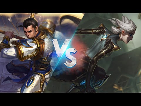 CAMILLE VS XIN ZHAO FULL ITEM FIGHTS | PATCH 4.2 | WILDRIFT