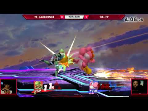 VS Weekly 6/21/18 - Winners R3 - VS | Master Raven (Sheik) vs ZekeTRP (Yoshi) - Smash 4