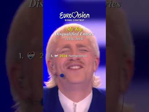 Eurovision | My Top Disqualified Entries from 1956-2025  #eurovision #eurovision2025 #esc