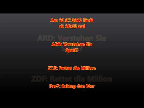 Fernsehprogramm 20 07 2012
