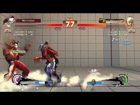 Ultra Street Fighter IV battle: Vega (TsukasaLover) vs El Fuerte (eva02langley)