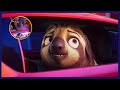 CAR CHASE FROM FLASH IN THE POST CREDIT SCENE ZOOTOPIA