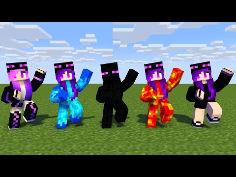 MONSTER SCHOOL | K/DA - POP STARS ENDERMAN FAMILY | MINECRAFT ANIMATION