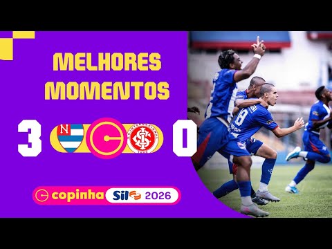 NACIONAL 3 X 0 INTERNACIONAL | MELHORES MOMENTOS | 3ª RODADA | COPINHA SIL 2026