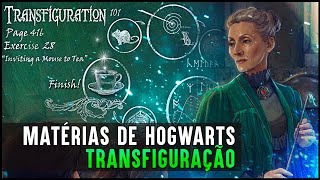 MATÉRIAS DE HOGWARTS: TRANSFIGURAÇÃO