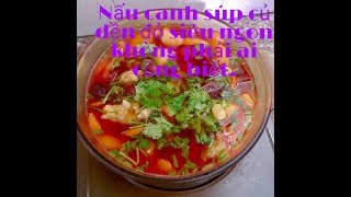 củ dền đỏ và nguyên liệu bí mật này sẽ tạo ra món canh siêu ngon .