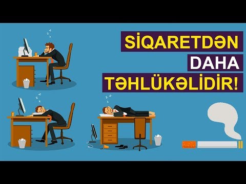 Hərəkətsizlik siqaretdən daha təhlükəlidir